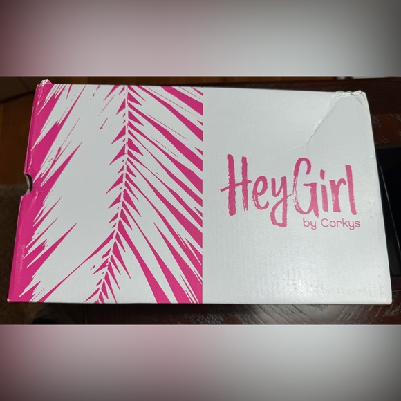 New Hey Girl by Corky’s Leopard Print Waterslide Sandals Women’s Size 9 - Picture 6 of 6